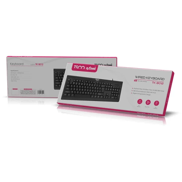 کیبورد تسکو مدل TK 8012 - Image 5